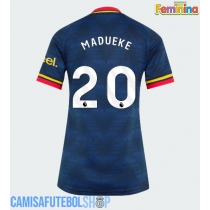 Camisa de time de futebol Arsenal Noni Madueke #20 Replicas 2º Equipamento Feminina 2026-27 Manga Curta